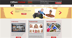 Desktop Screenshot of cliftoncolour.co.uk